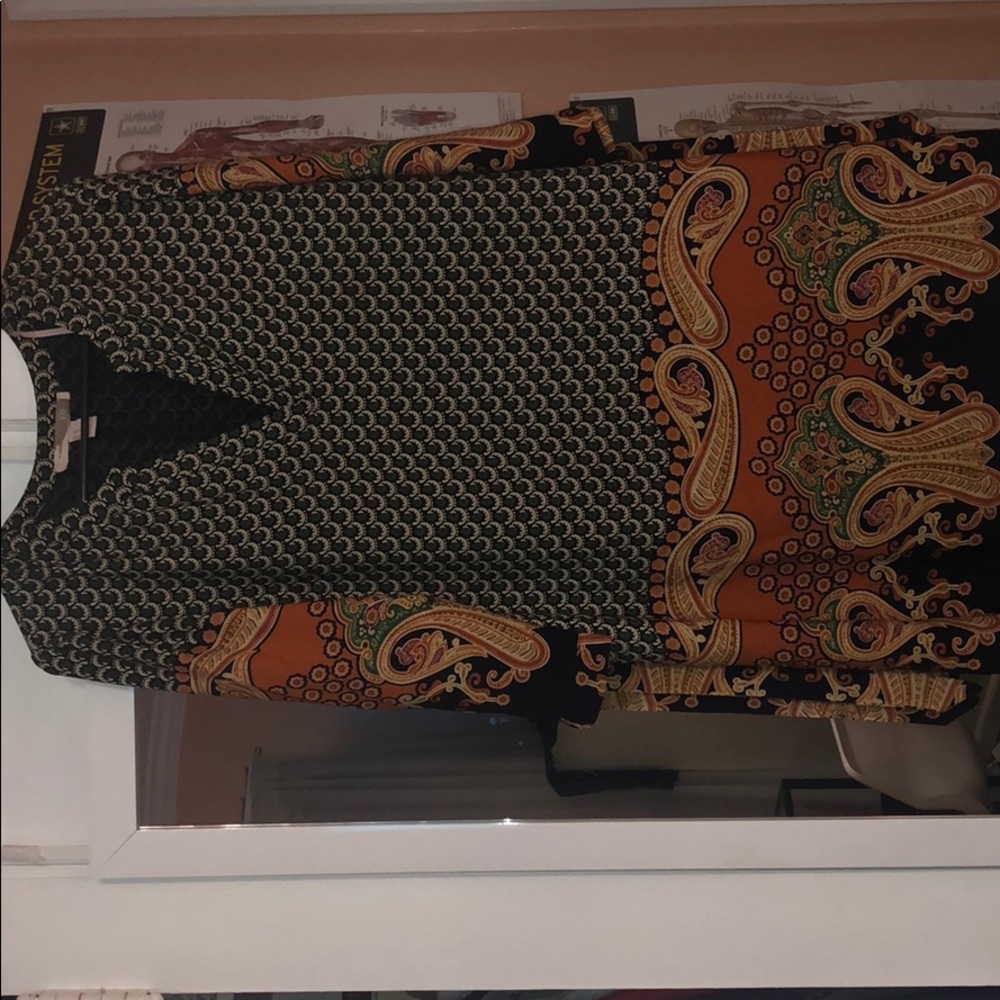 Bohemian fall dress from Forever 21 XXI